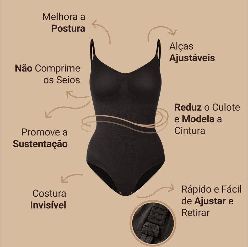 FormaBelle - Body Modelador CMPRE 1 LEVE 2 + brinde - EBOOK de como EMAGRECER COM SAUDE