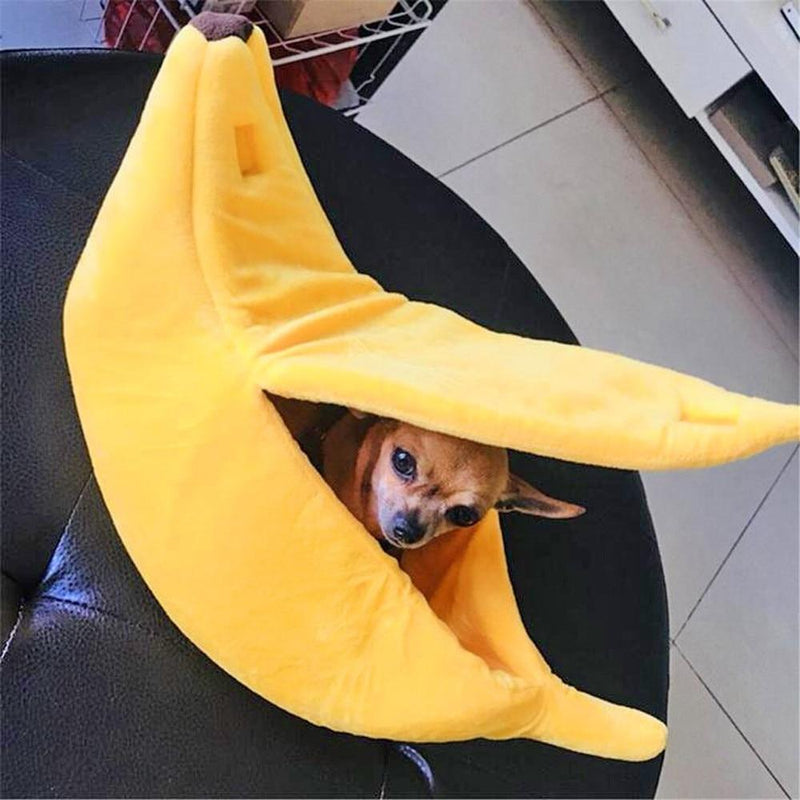 Cama para animais de estimação- Banana