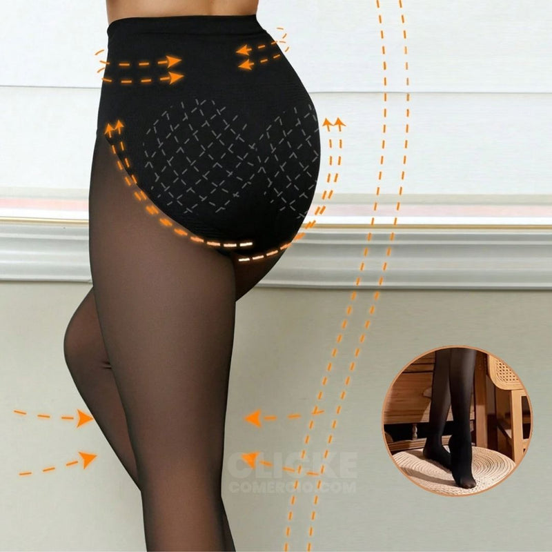 Sinta-se Confiante: legging que modela  Contorno Corporal Perfeito / Tamanho unico