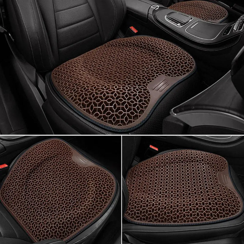 🛋️ Almofada Gel Honeycomb - Conforto e Frescor para Carro e Escritório!